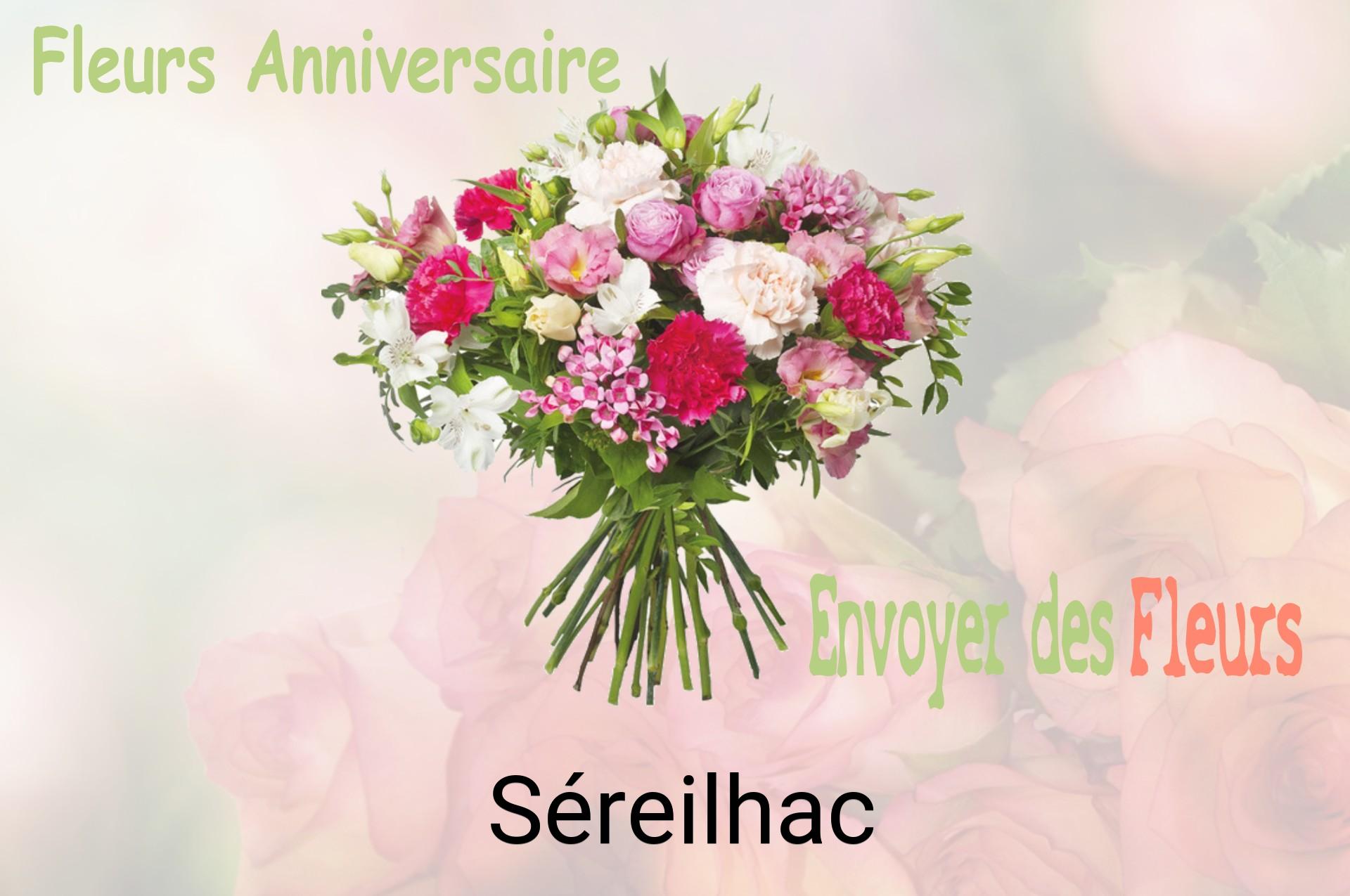 Bouquet de fleurs d’anniversaire livré à Séreilhac